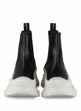 alexander mcqueen Chelsea Boots Damen, Schwarz