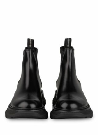 alexander mcqueen Chelsea Boots Damen, Schwarz