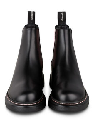 alexander mcqueen Chelsea Boots Damen, Schwarz
