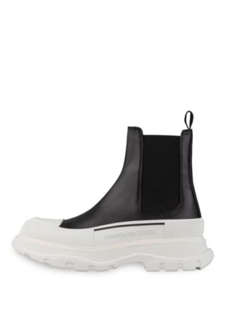 alexander mcqueen Chelsea Boots Damen, Schwarz