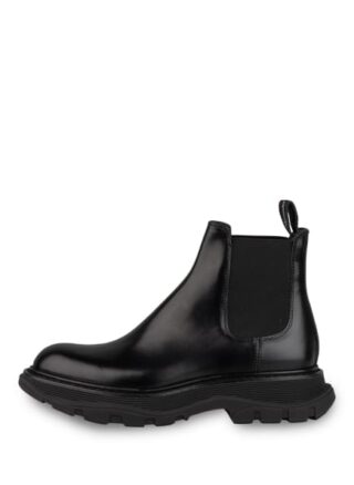alexander mcqueen Chelsea Boots Damen, Schwarz