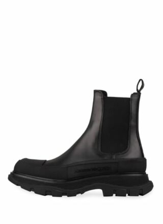 alexander mcqueen Chelsea Boots Damen, Schwarz