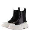 alexander mcqueen Chelsea Boots Damen, Schwarz