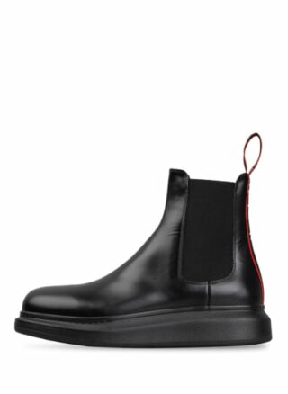alexander mcqueen Chelsea Boots Herren, Schwarz