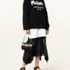 alexander mcqueen Graffiti Umhängetasche Damen, Schwarz
