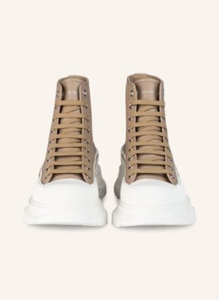 alexander mcqueen Hightop-Sneaker Damen, Beige
