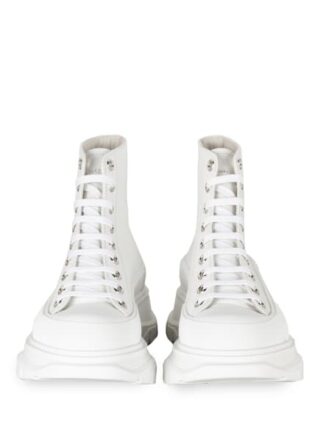 alexander mcqueen Hightop-Sneaker Damen, Weiß