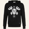 alexander mcqueen Hoodie Herren, Schwarz