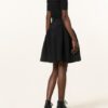 alexander mcqueen Jersey-Kleid Damen, Schwarz