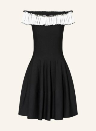 alexander mcqueen Jersey-Kleid Damen, Schwarz