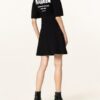alexander mcqueen Jerseykleid Damen, Schwarz