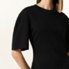 alexander mcqueen Jerseykleid Damen, Schwarz