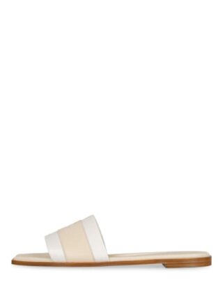 alexander mcqueen Pantoletten Damen, Weiß