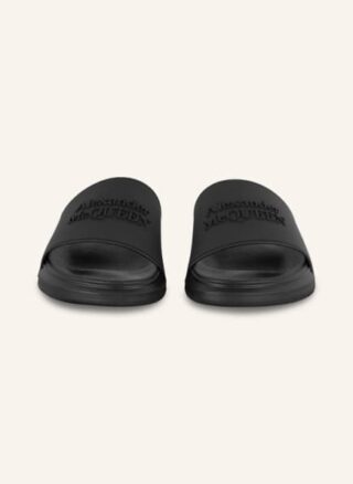 alexander mcqueen Pantoletten Herren, Schwarz