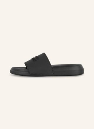 alexander mcqueen Pantoletten Herren, Schwarz