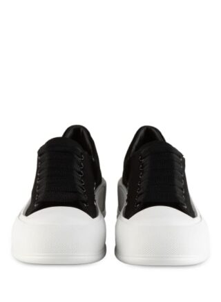 alexander mcqueen Plateau-Sneaker Damen, Schwarz