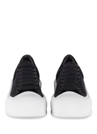 alexander mcqueen Plimsoll Sneaker Herren, Schwarz
