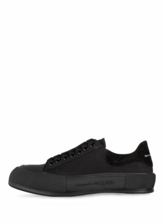 alexander mcqueen Plimsoll Sneaker Herren, Schwarz