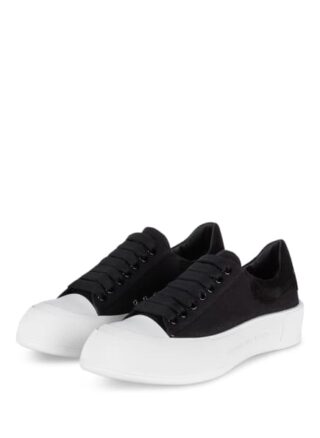 alexander mcqueen Plimsoll Sneaker Herren, Schwarz