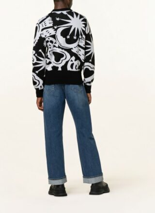 alexander mcqueen Pullover Herren, Schwarz