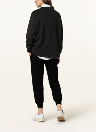alexander mcqueen Sweatshirt Damen, Schwarz