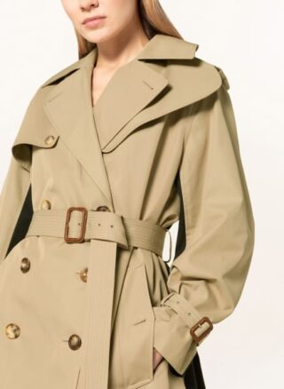 alexander mcqueen Trenchcoat Damen, Beige