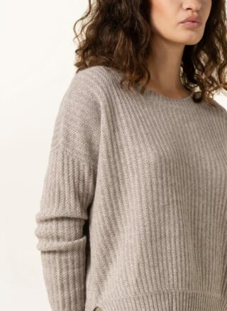 allude Cashmere-Pullover Damen, Beige