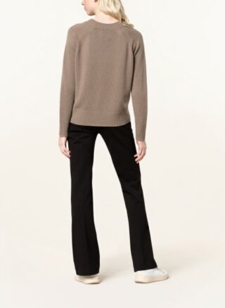 allude Cashmere-Pullover Damen, Grün