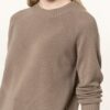 allude Cashmere-Pullover Damen, Grün