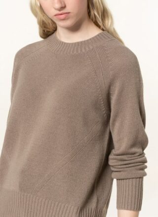 allude Cashmere-Pullover Damen, Grün