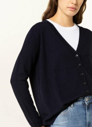 allude Cashmere-Strickjacke Damen, Blau