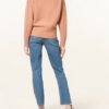 allude Cashmere-Strickjacke Damen, Orange