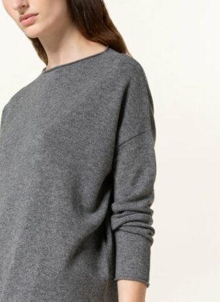 allude Oversized-Pullover Damen, Grau