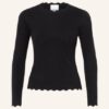 allude Pullover Damen, Schwarz
