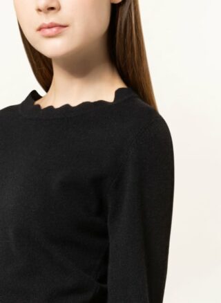 allude Pullover Damen, Schwarz