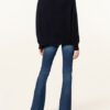 allude Rollkragenpullover Damen, Blau