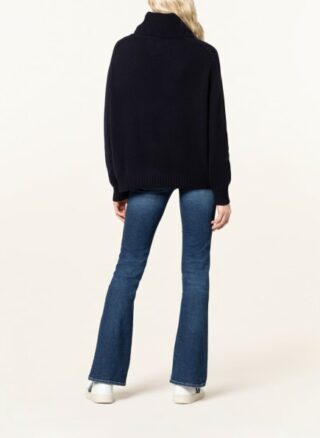 allude Rollkragenpullover Damen, Blau