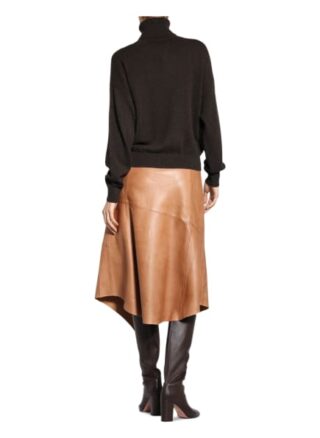 allude Rollkragenpullover Damen, Braun