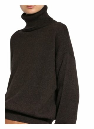 allude Rollkragenpullover Damen, Braun