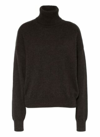 allude Rollkragenpullover Damen, Braun