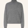 allude Rollkragenpullover Damen, Grau