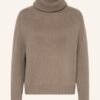 allude Rollkragenpullover Damen, Grün