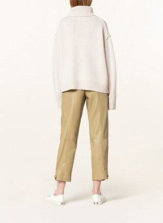 allude Rollkragenpullover Damen, Weiß