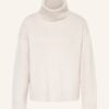 allude Rollkragenpullover Damen, Weiß
