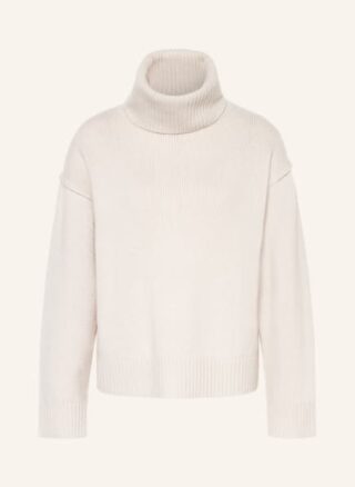 allude Rollkragenpullover Damen, Weiß