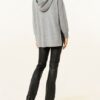 allude Strick-Hoodie Damen, Grau