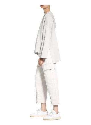 allude Strick-Hoodie Damen, Grau