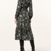 ana alcazar Ausgestelltes Kleid Damen, Grün