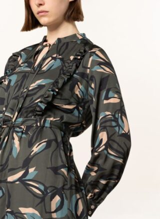 ana alcazar Ausgestelltes Kleid Damen, Grün
