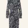 ana alcazar Ausgestelltes Kleid Damen, Schwarz